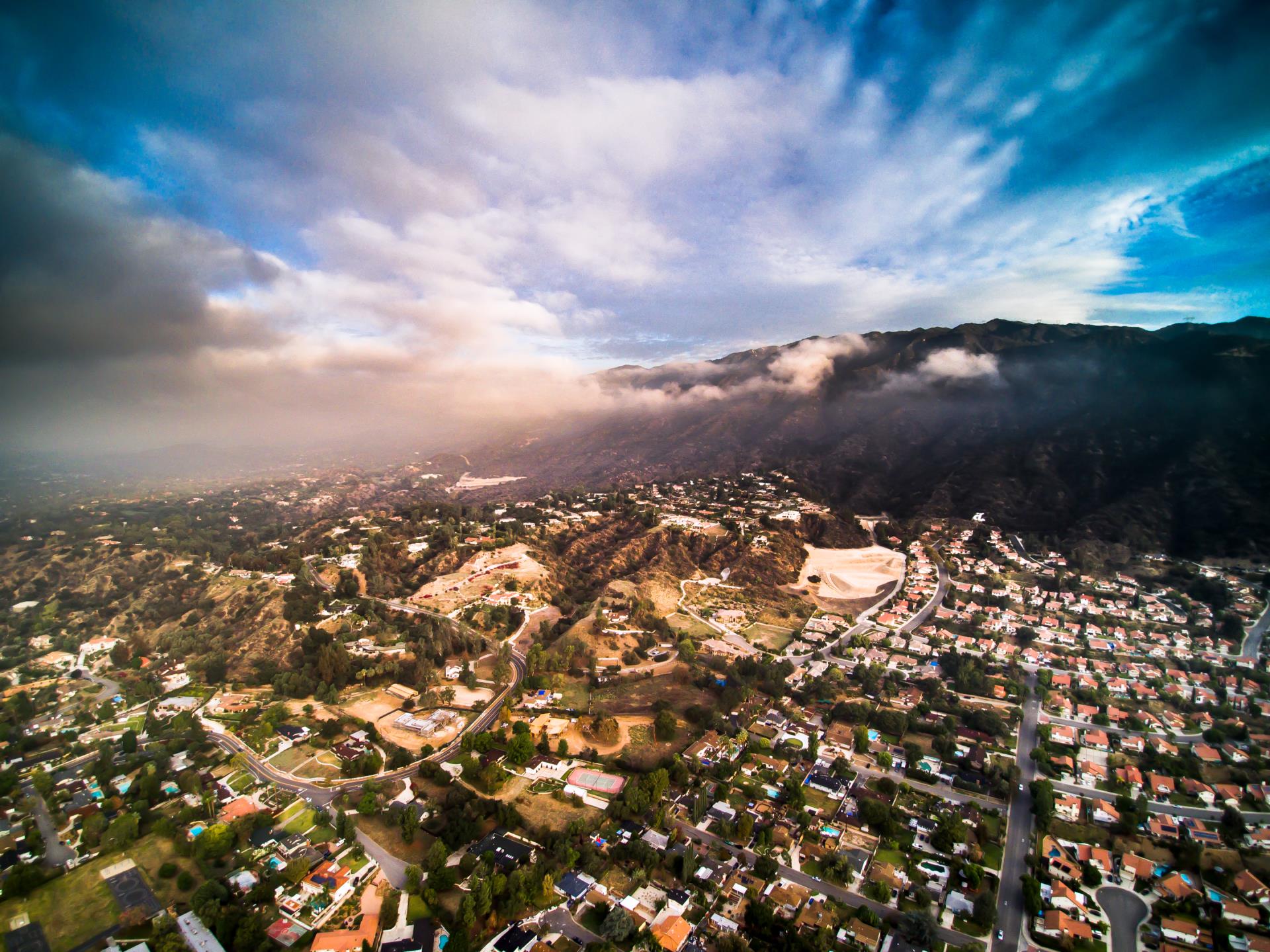 Aerial shot of Duarte - 2