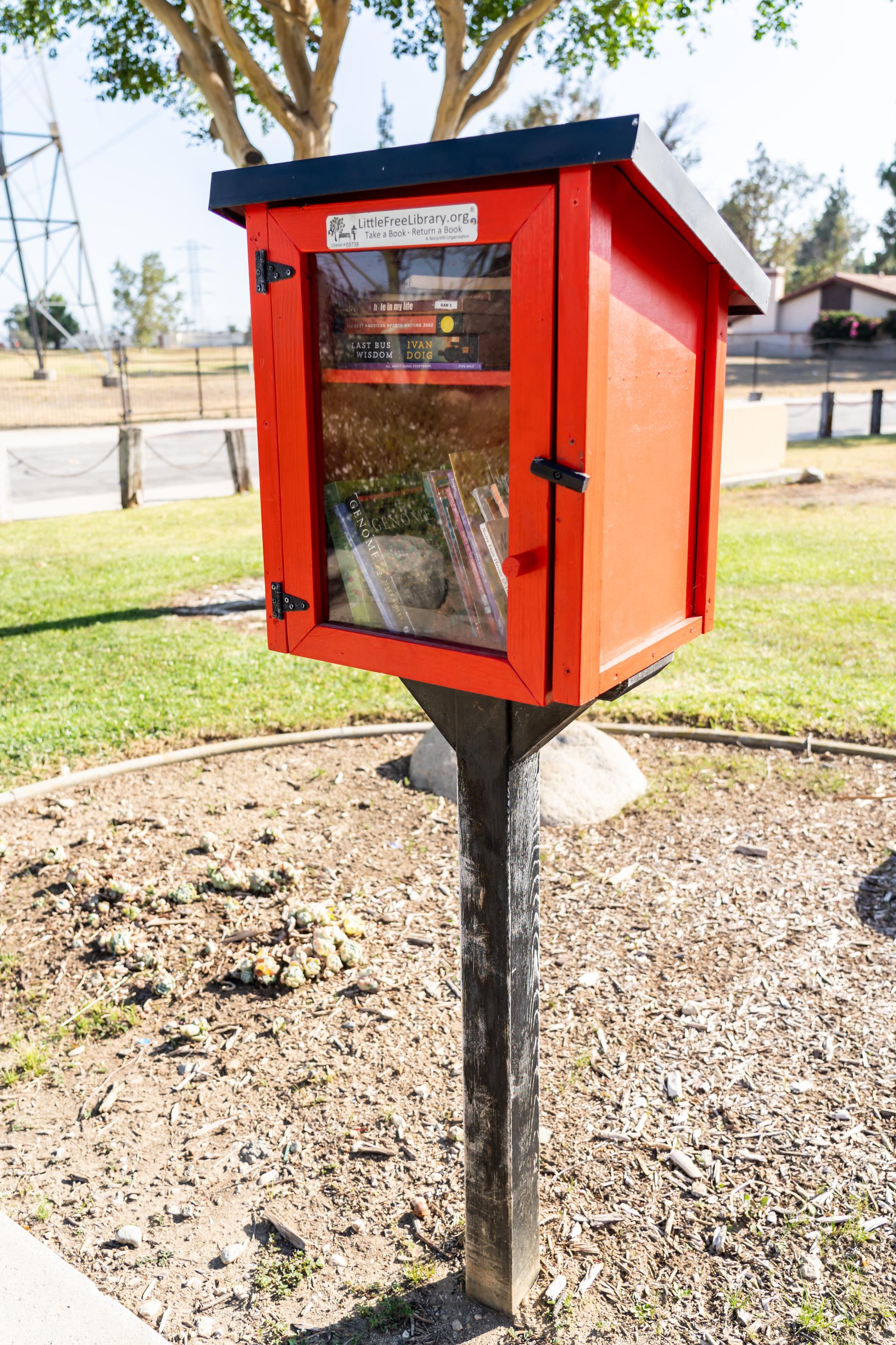 Little Library at Hacienda Park